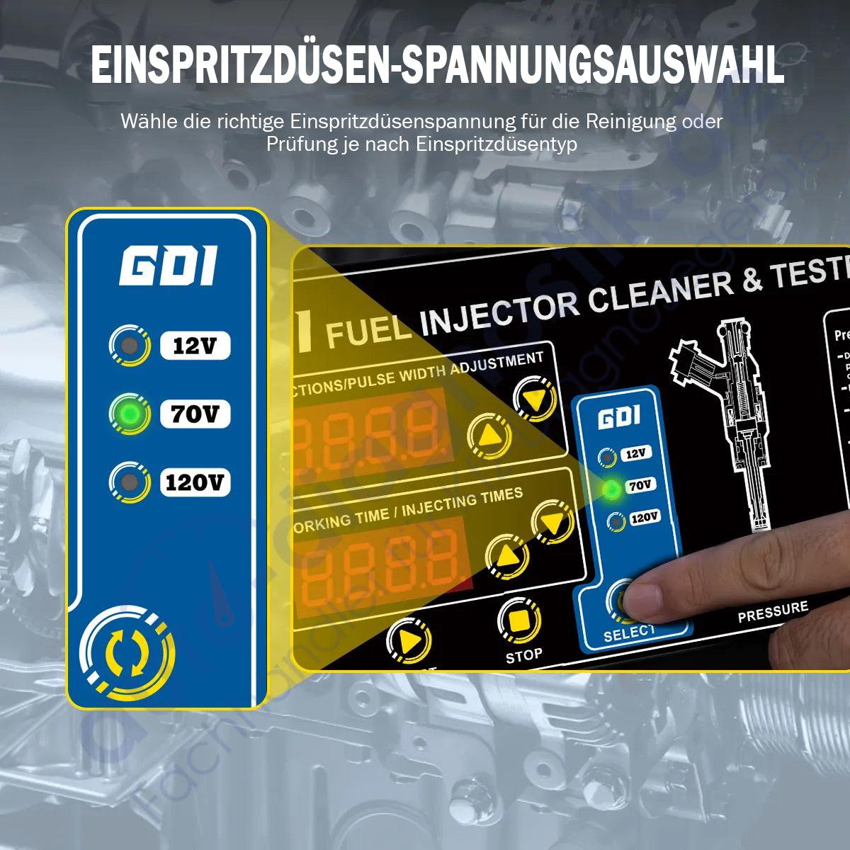 AUTOOL CT400 GDI KFZ Motor Einspritzdüsen Reiniger und Tester 110V 220V.