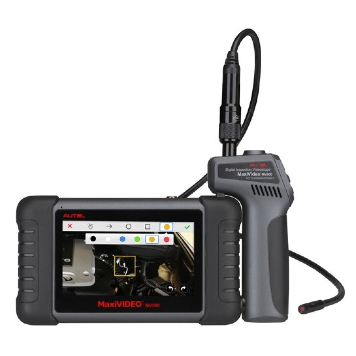 Autel MaxiVideo MV500 Video-Endoskop mit 5 Zoll Tablet und kabelloser Kameraeinheit