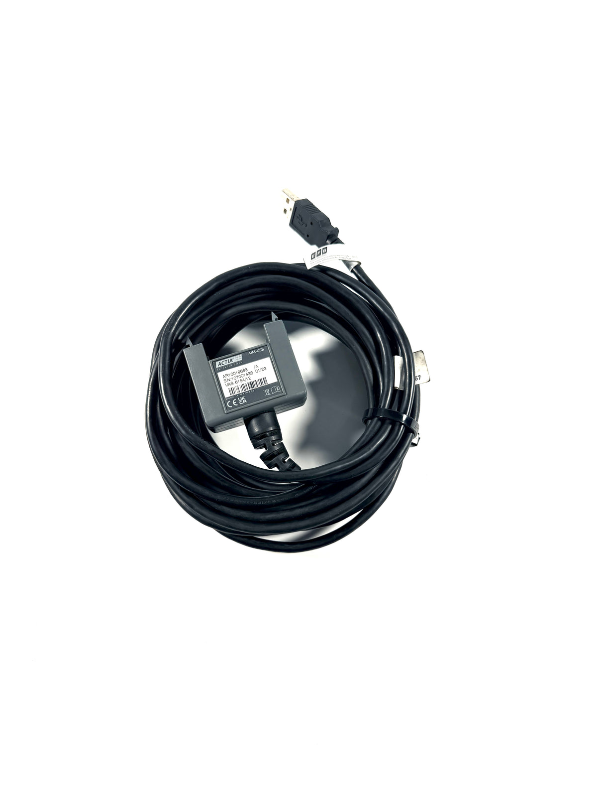 Original ACTIA AIM-USB Modul VAS 6154/12 mit USB-Kabel und Typenschild
