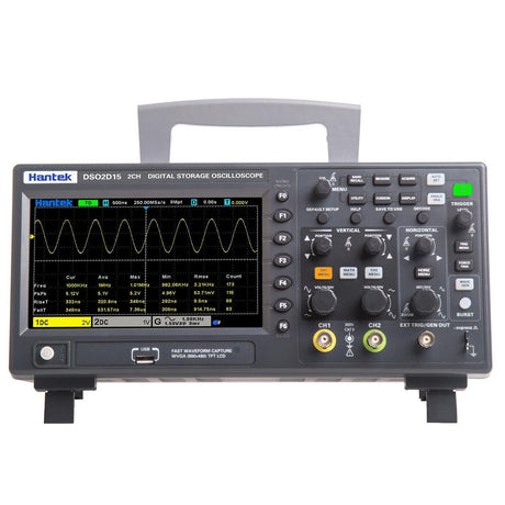 Hantek DSO2D15 Zweikanal Digital Lager Oszilloskop /AFG-Signalgenerator.