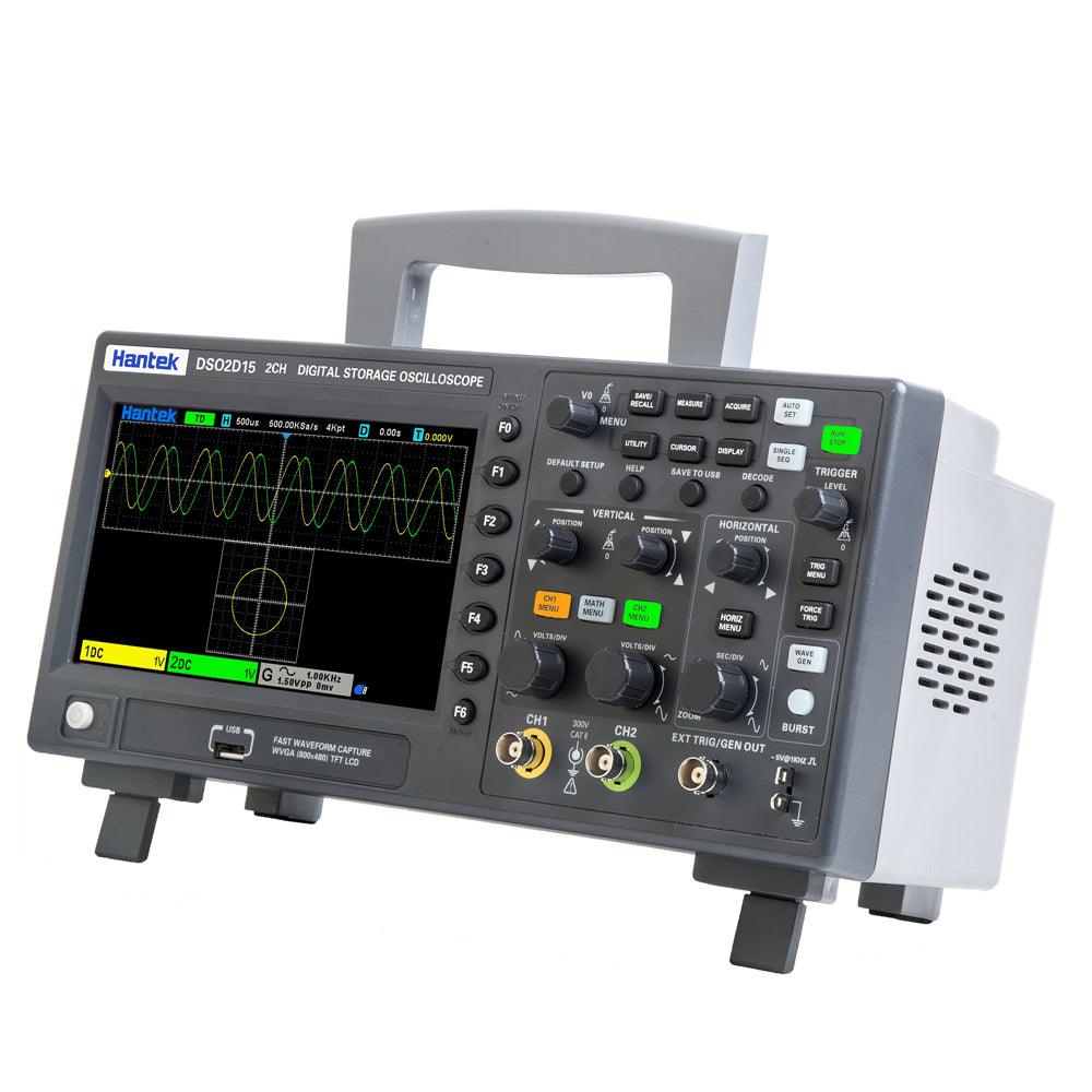 Hantek DSO2D15 Zweikanal Digital Lager Oszilloskop /AFG-Signalgenerator.