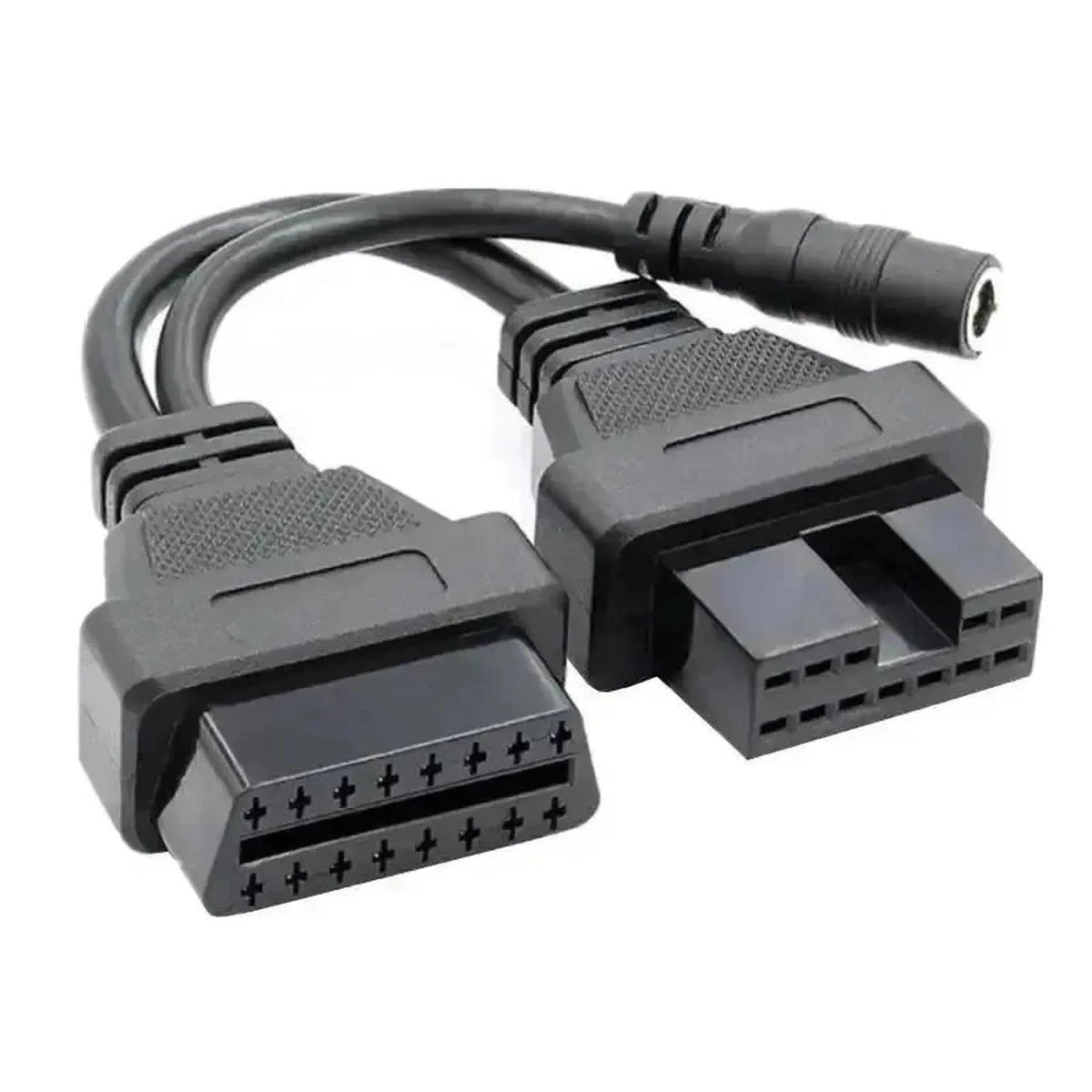Hyundai 12 Pin OBD1 auf OBD2 Adapterkabel mit Stromanschluss für Diagnosegeräte