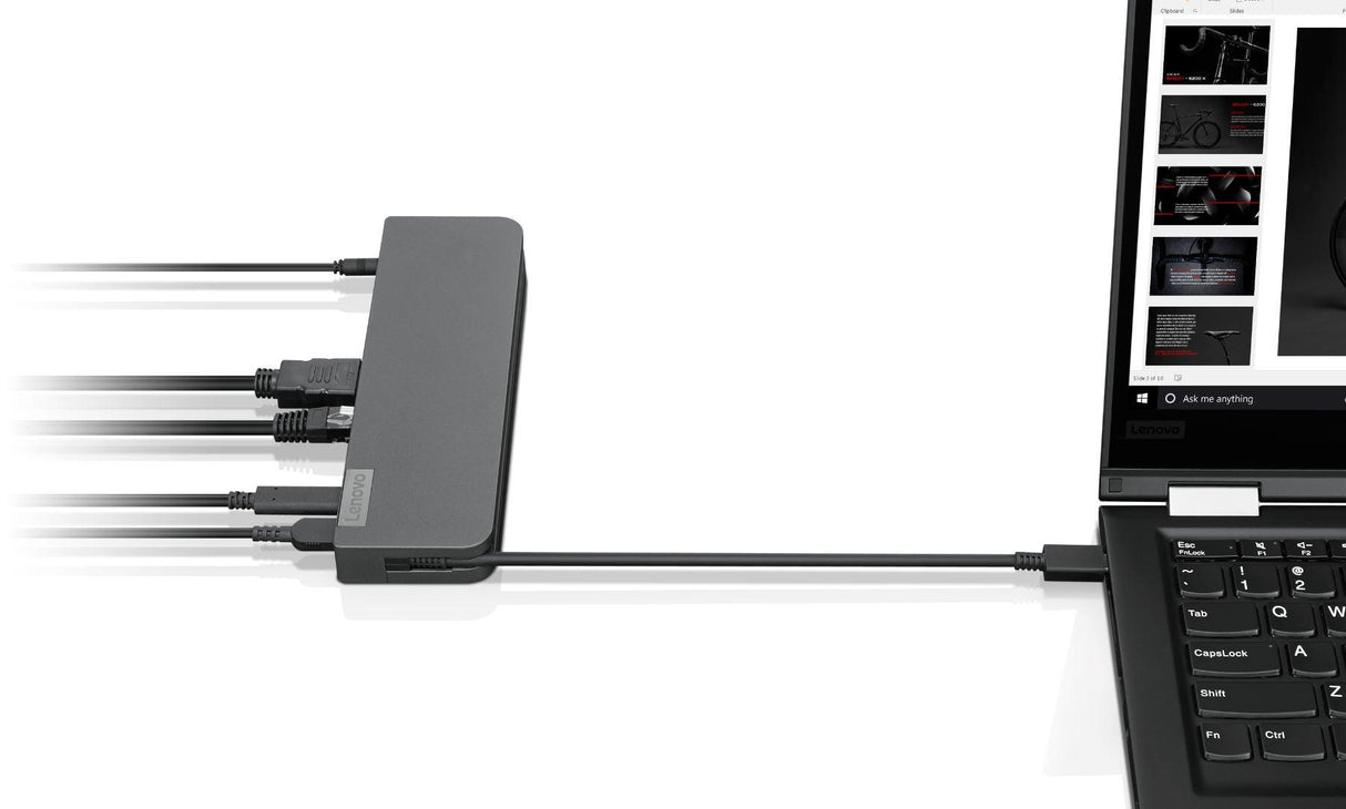 Lenovo USB-C Mini Docking Station USB-C, VGA, HDMI ohne Netzteil 40AU0065EU.