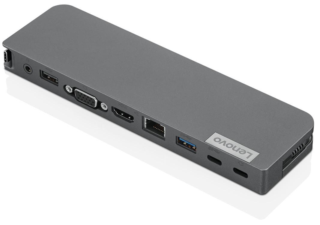 Lenovo USB-C Mini Docking Station USB-C, VGA, HDMI ohne Netzteil 40AU0065EU.