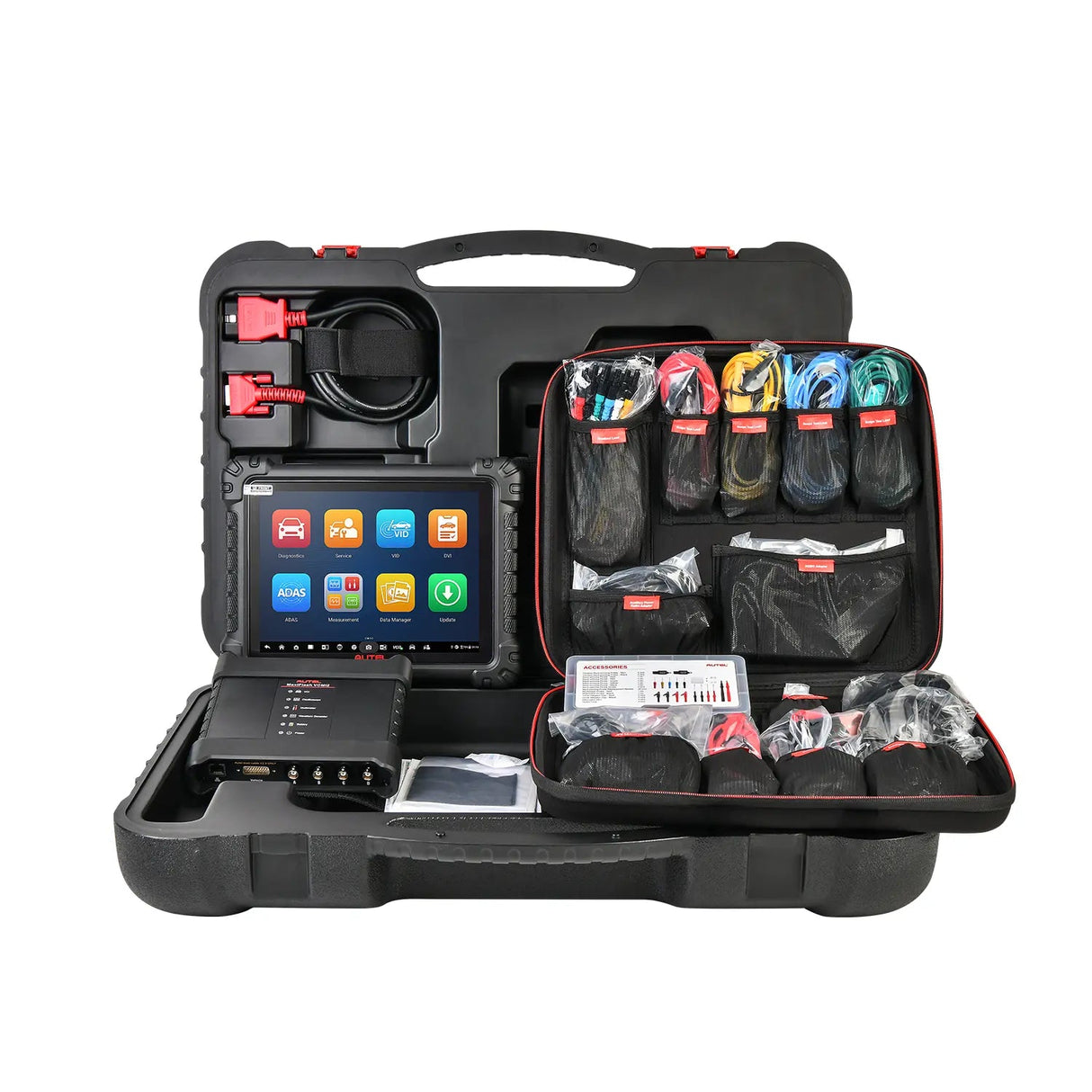 Autel MaxiSys MS919 S2 Komplettset im Koffer mit Messleitungen und Zubehörtasche