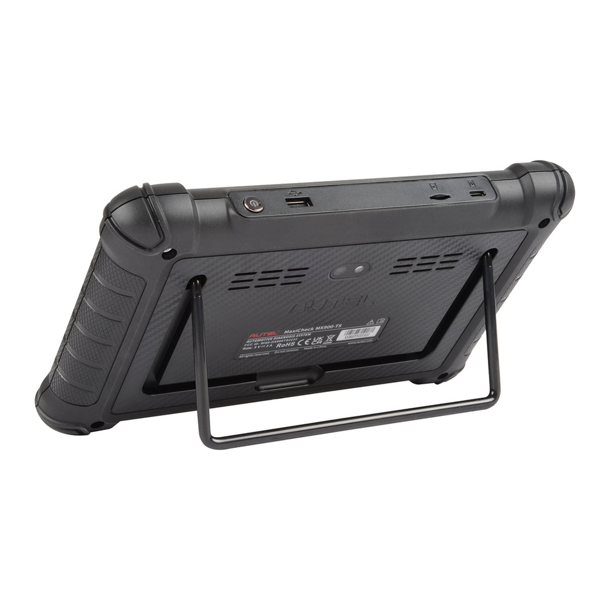 Autel MaxiCheck MX900-TS Rückansicht mit ausgeklapptem Standbügel