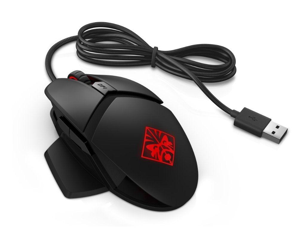 HP Omen Gaming Maus Kabelgebunden 6 Tasten 2VP02AA Reactor bis zu 16.000 dpi NEU.