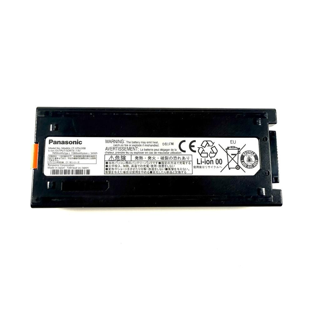 Panasonic Toughbook CF-18 Akku CF-VZSU30B mit Typenschild, 7,4 V und 54 Wh