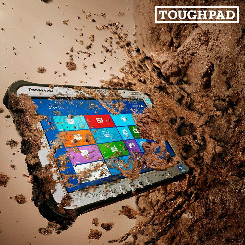 Panasonic ToughPad FZ-G1 MK4, Intel Core i5-6300U, 2.4GHz 4GB 128GB SSD Win 11.