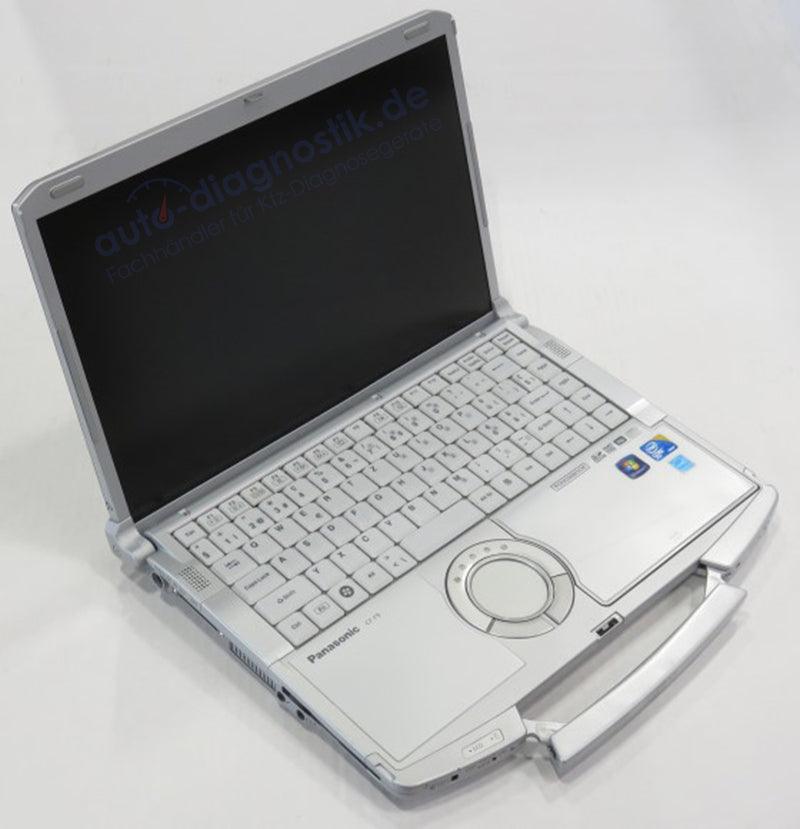 Panasonic Toughbook CF-F9, Core i5-M520, 4GB RAM, 128 GB SSD, Win 11 Pro.