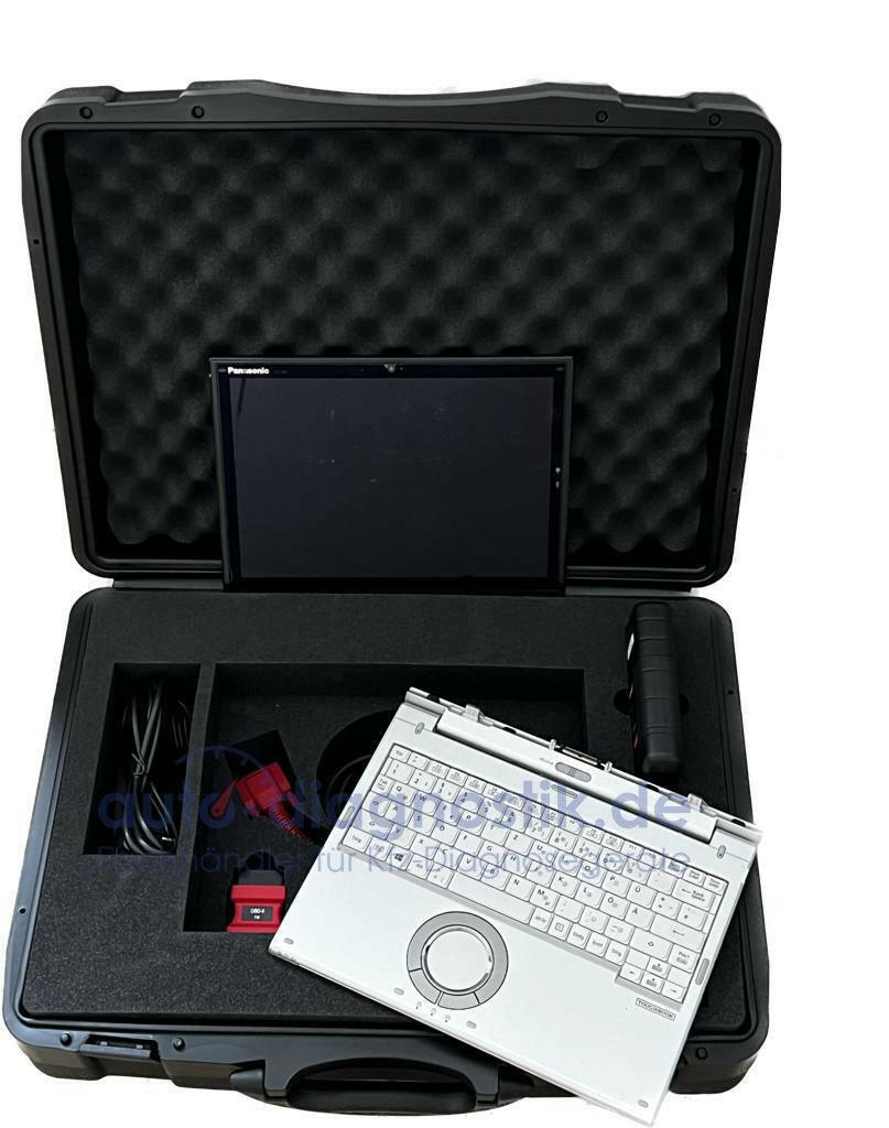 Profi KFZ Diagnosegerät Panasonic CF-XZ6 PKW und LKW Alle Hersteller Baujahr2024.