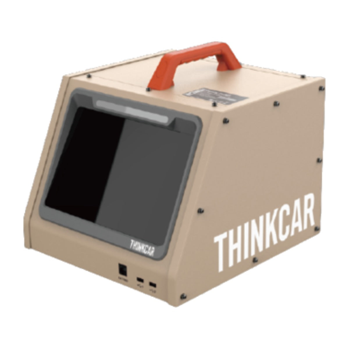 Thinkcar EVC303 Dichtheitsprüfgerät für Batteriepacks mit Display und orangem Tragegriff