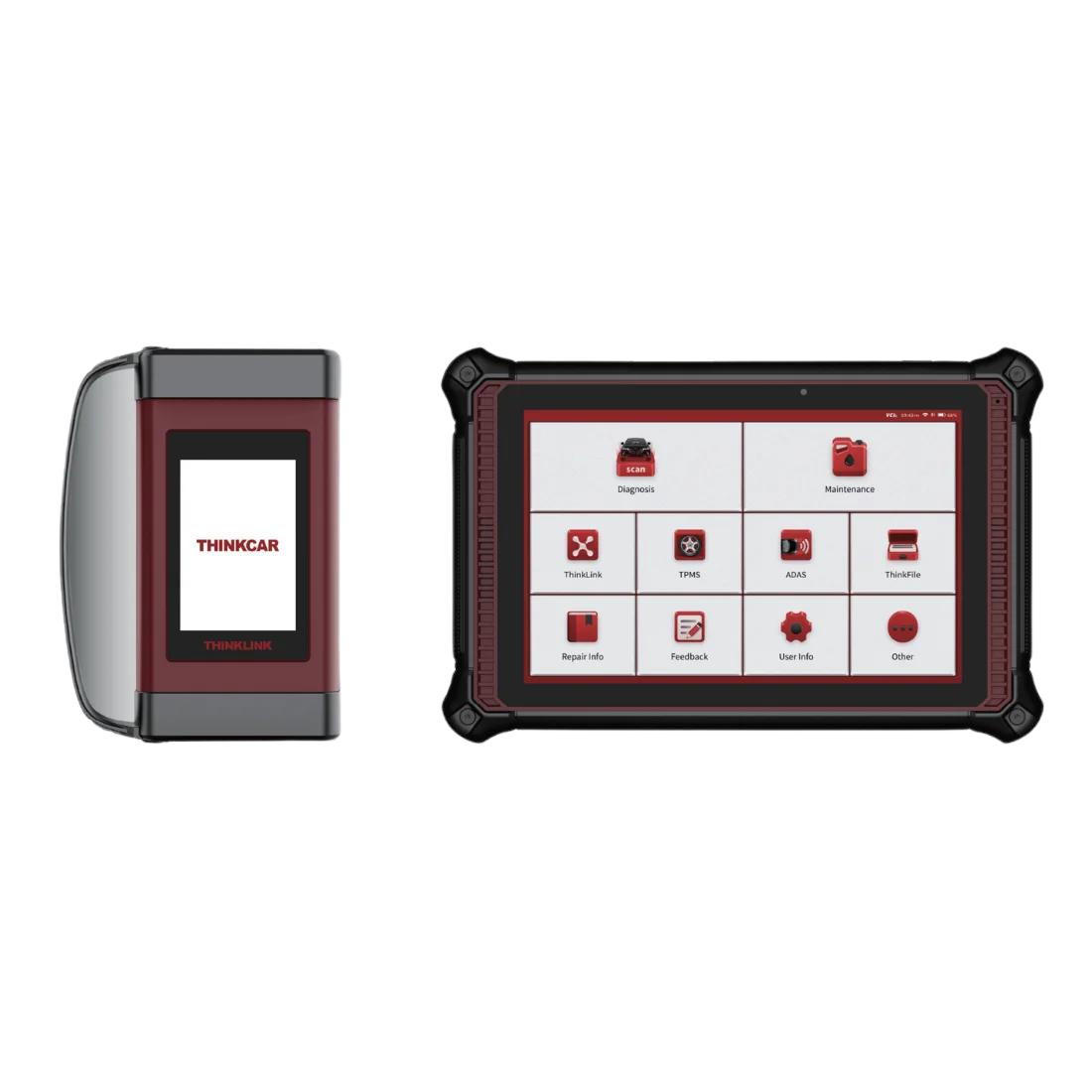 THINKCAR Thinktool 393 Diagnosetablet mit THINKLINK-Interface und Display von vorne