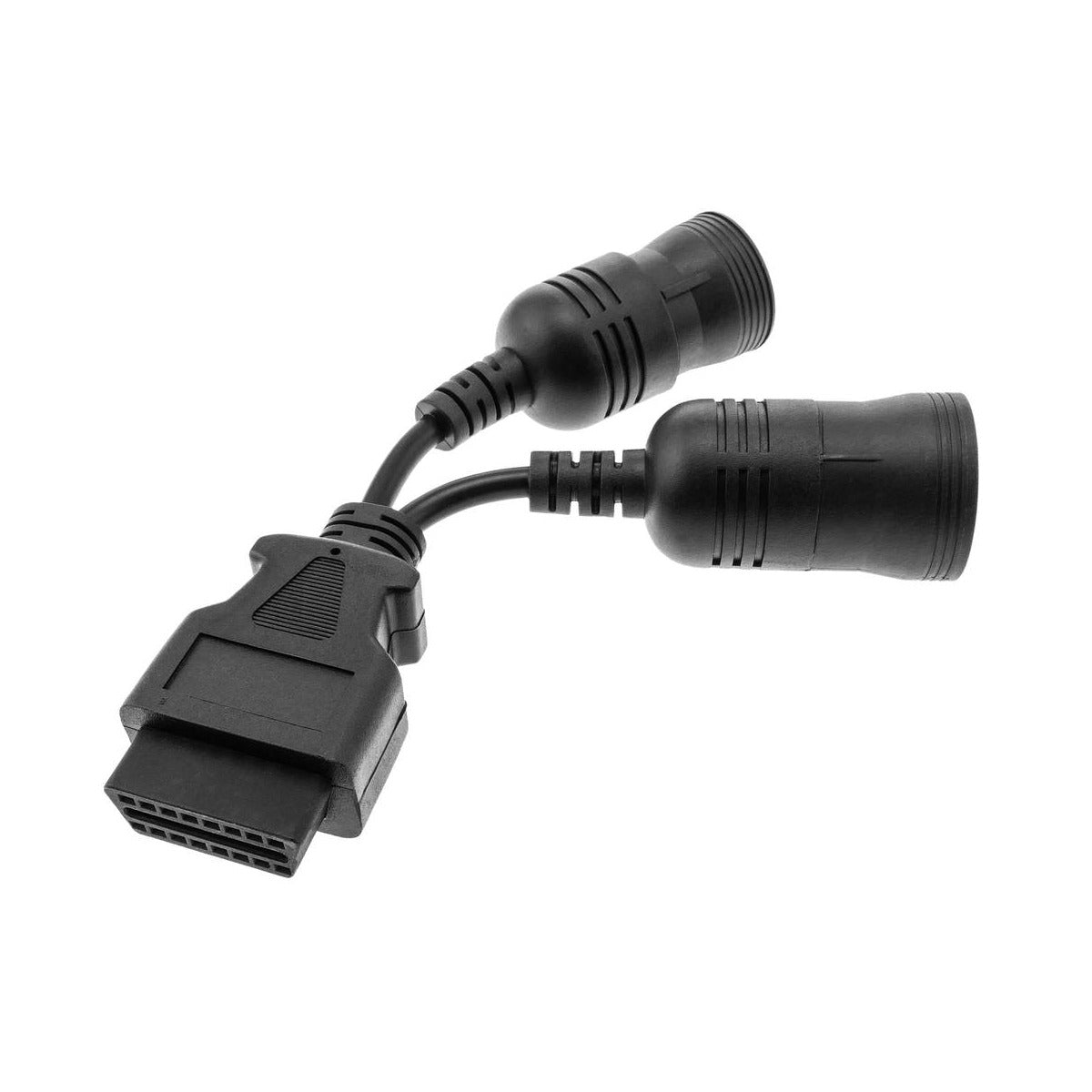 Truck 9+6 Pin Doppelstecker auf OBD2 Adapterkabel für Nutzfahrzeuge