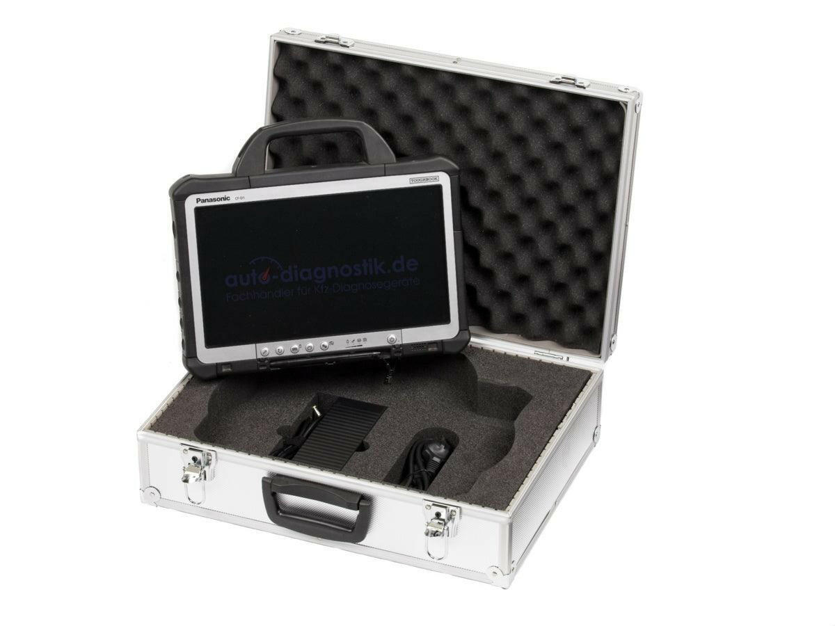 Panasonic TOUGHBOOK CF-D1 Tablet 13,3" 8GB RAM 120GB SSD Win11 A-Ware mit Koffer.