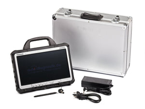 Panasonic TOUGHBOOK CF-D1 Tablet 13,3" 8GB RAM 120GB SSD Win10 A-Ware mit Koffer