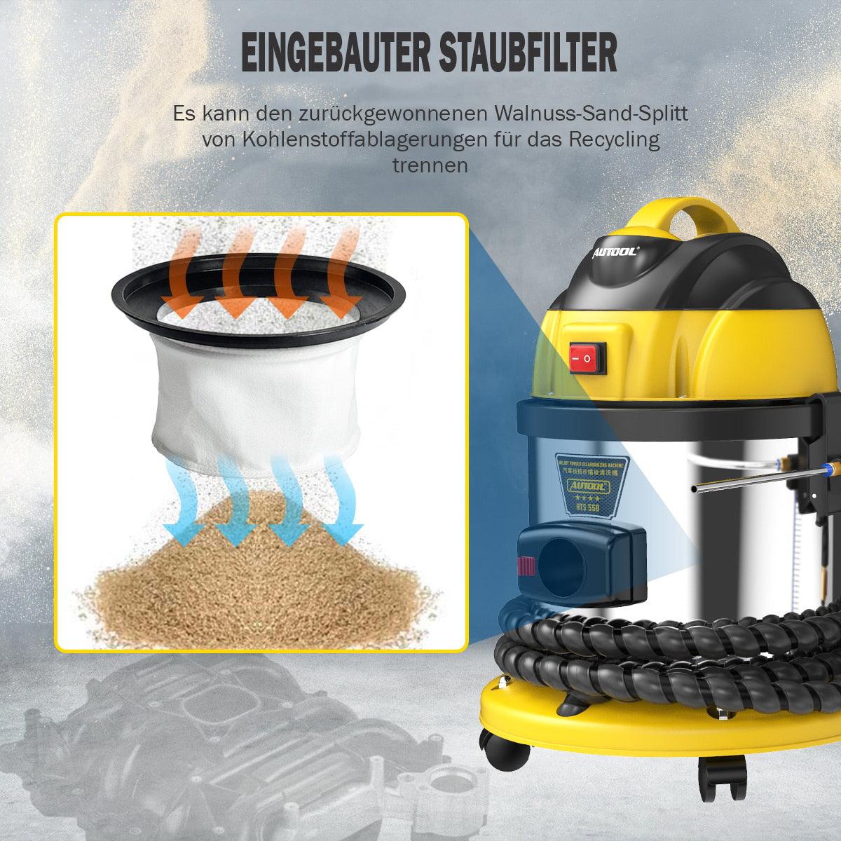 AUTOOL HTS558 Kfz Sandstrahler Reinigen Maschine Sandstrahlgerät Strahlgerät.