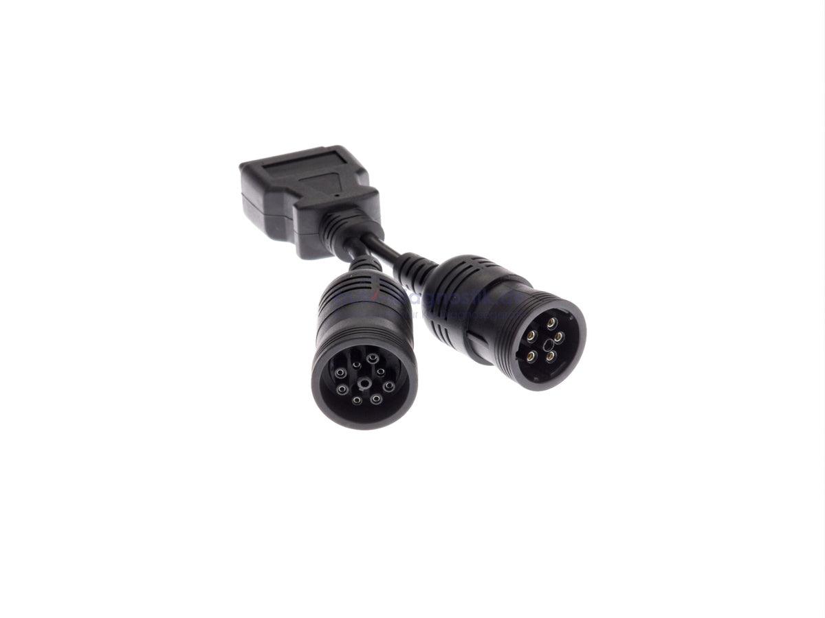LKW Adapterstecker 9Pin+6Pin Cummins Trucks Diagnosestecker.
