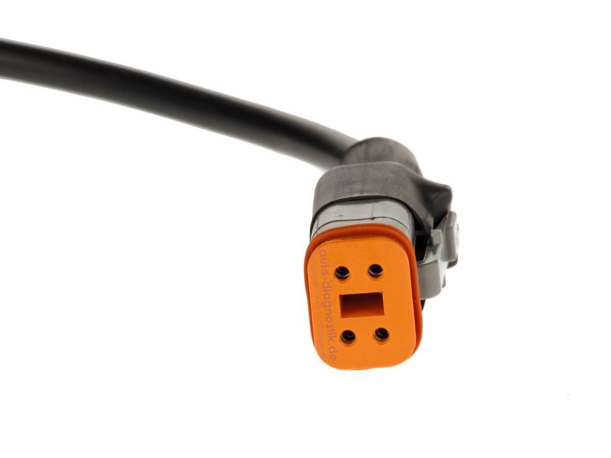 Harley Davidson 4pin auf 16pin OBD2 Diagnose Stecker Kabel für Harley Davidson.