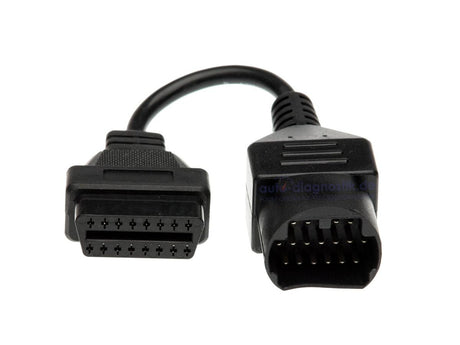 Mazda 17pin OBD1 OBD2 auf 16pin Diagnose Stecker Kabel für Mazda.