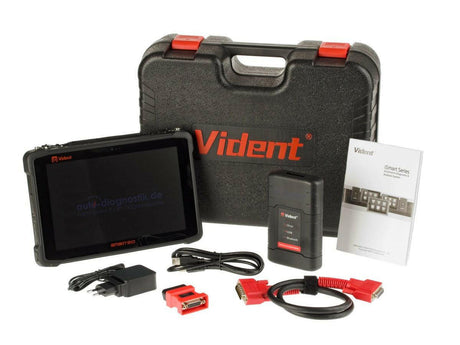 Vident iSmart 910 Profi Kfz Diagnosegerät bis Baujahr 2024 Kostenlose Updates.