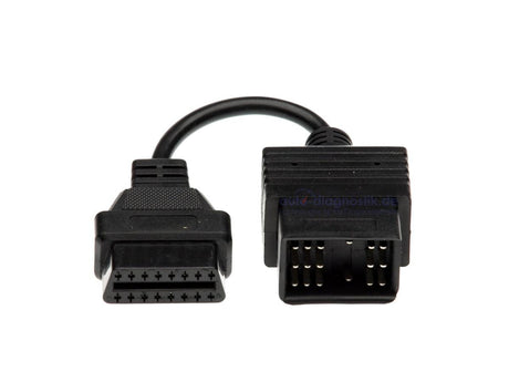 Toyota 17Pin OBD1 Adapterstecker auf 16Pin OBD2 Diagnosestecker.