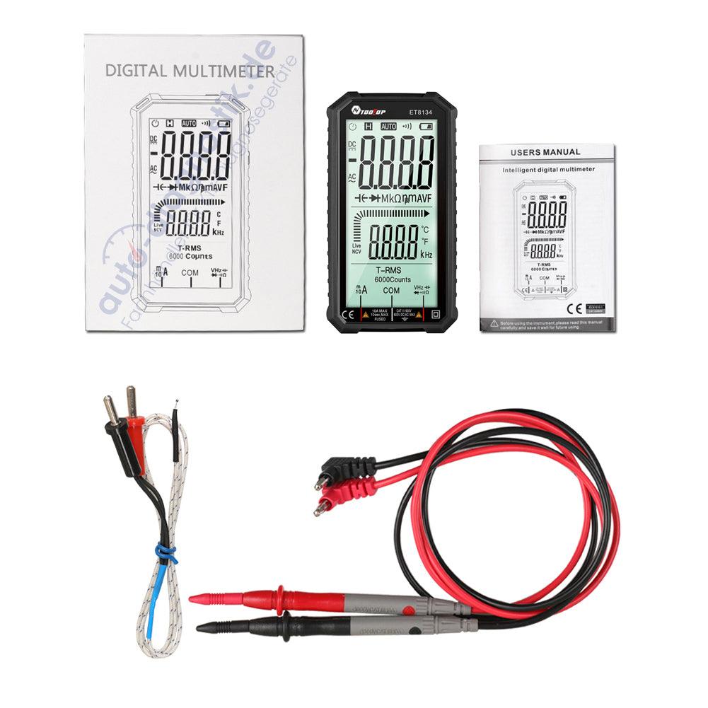 ET8134 4,7-Zoll-LCD-Multimeter Digital DC/AC Messgerät Strommessung Voltmessung.