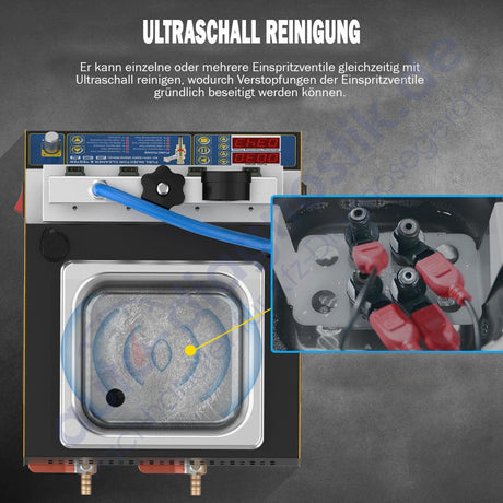 Autool CT160 Original KFZ Diesel Einspritzdüsen Tester & beheizter Reiniger.