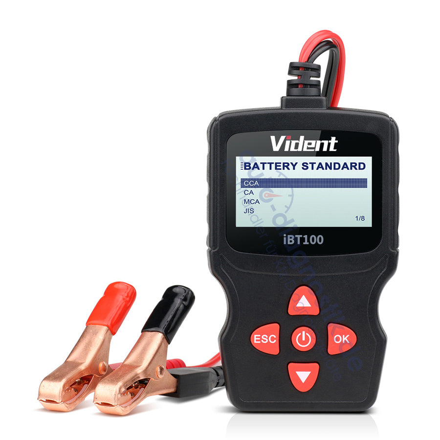 Vident iBT100 12V Kfz-Batterie Tester Autobatterie-Tester Analysator