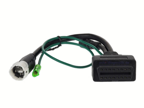OBD Adapter Yamaha Motorrad 3 Pin auf OBD2 (K-Line).