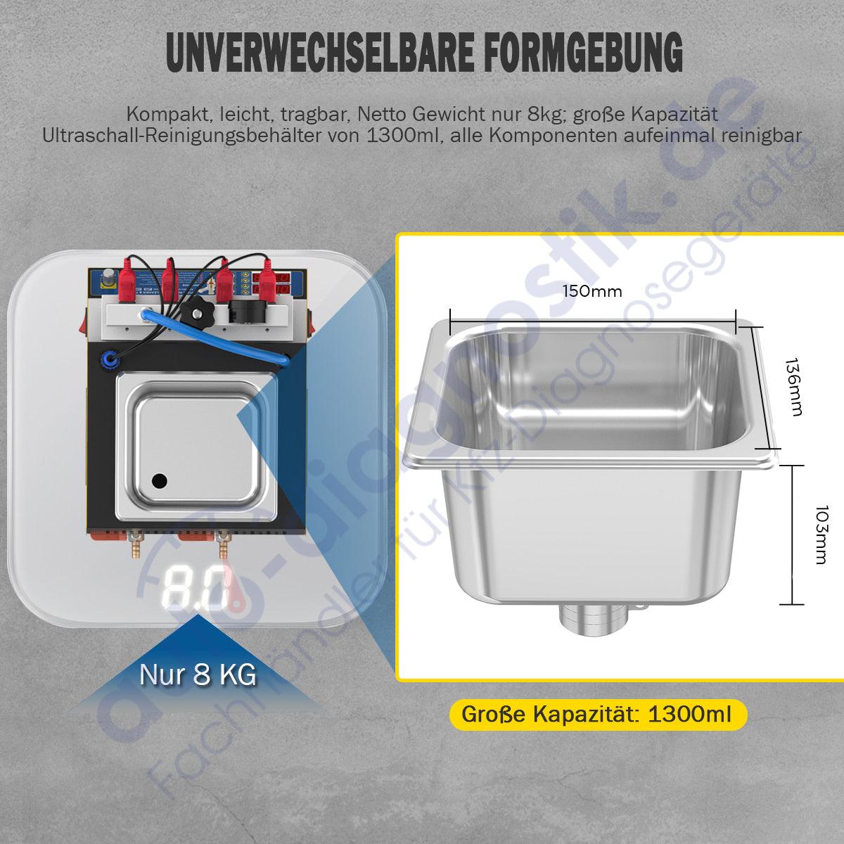 Autool CT160 Original KFZ Diesel Einspritzdüsen Tester & beheizter Reiniger.