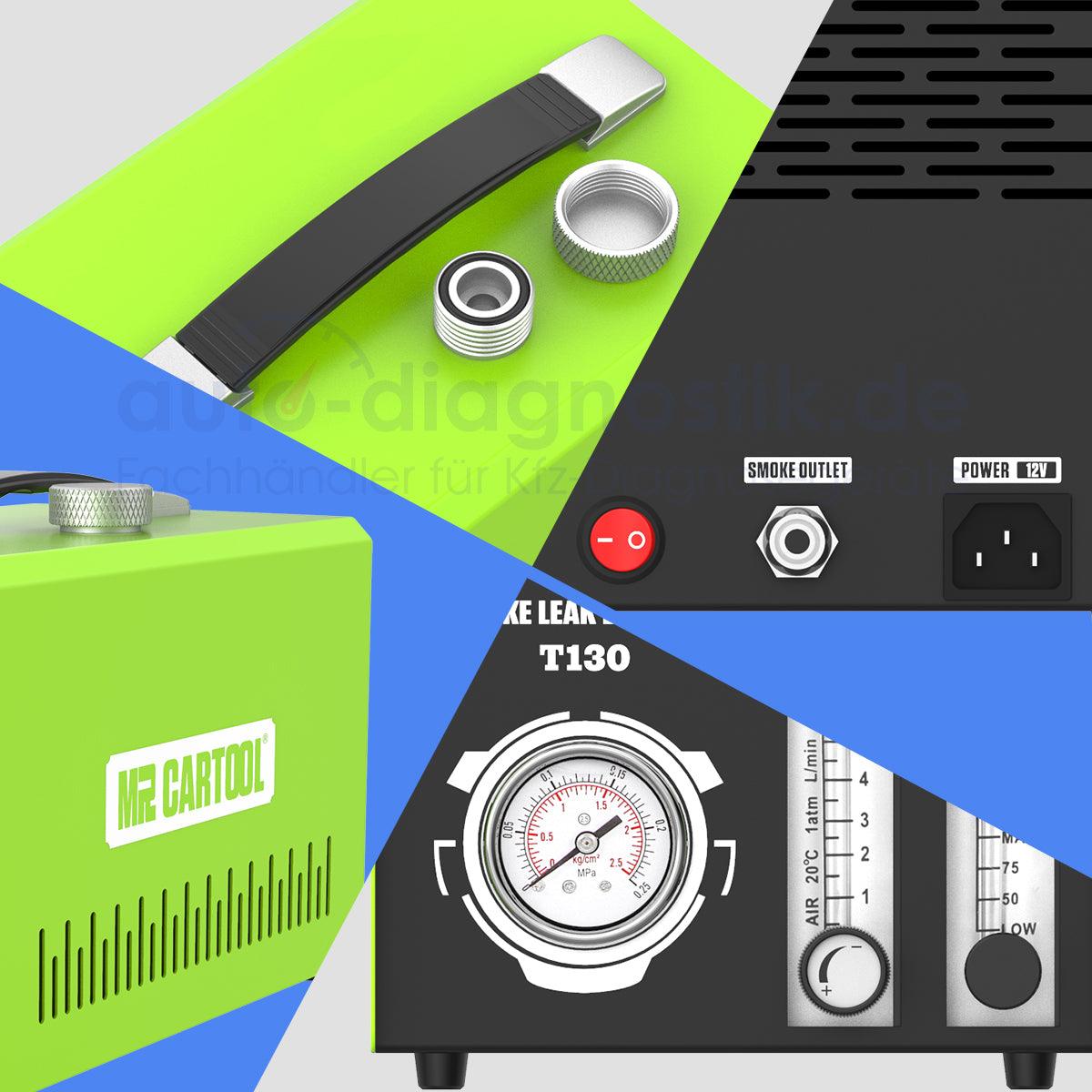 MR CARTOOL T130 Auto Rauch Leck Detektor.