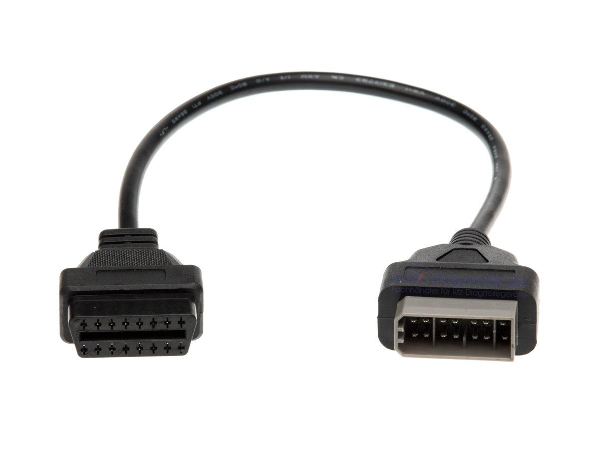 Nissan 14pin OBD2 OBD1 auf 16pin Diagnose Stecker Kabel für Nissan.
