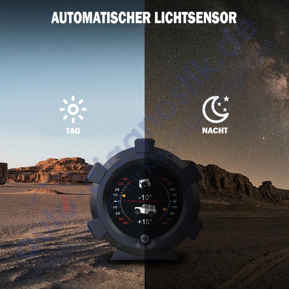 AUTOOL X95 GPS Ortungsgerät Koordinaten, Neigungs- und Gefällen Anzeiger.