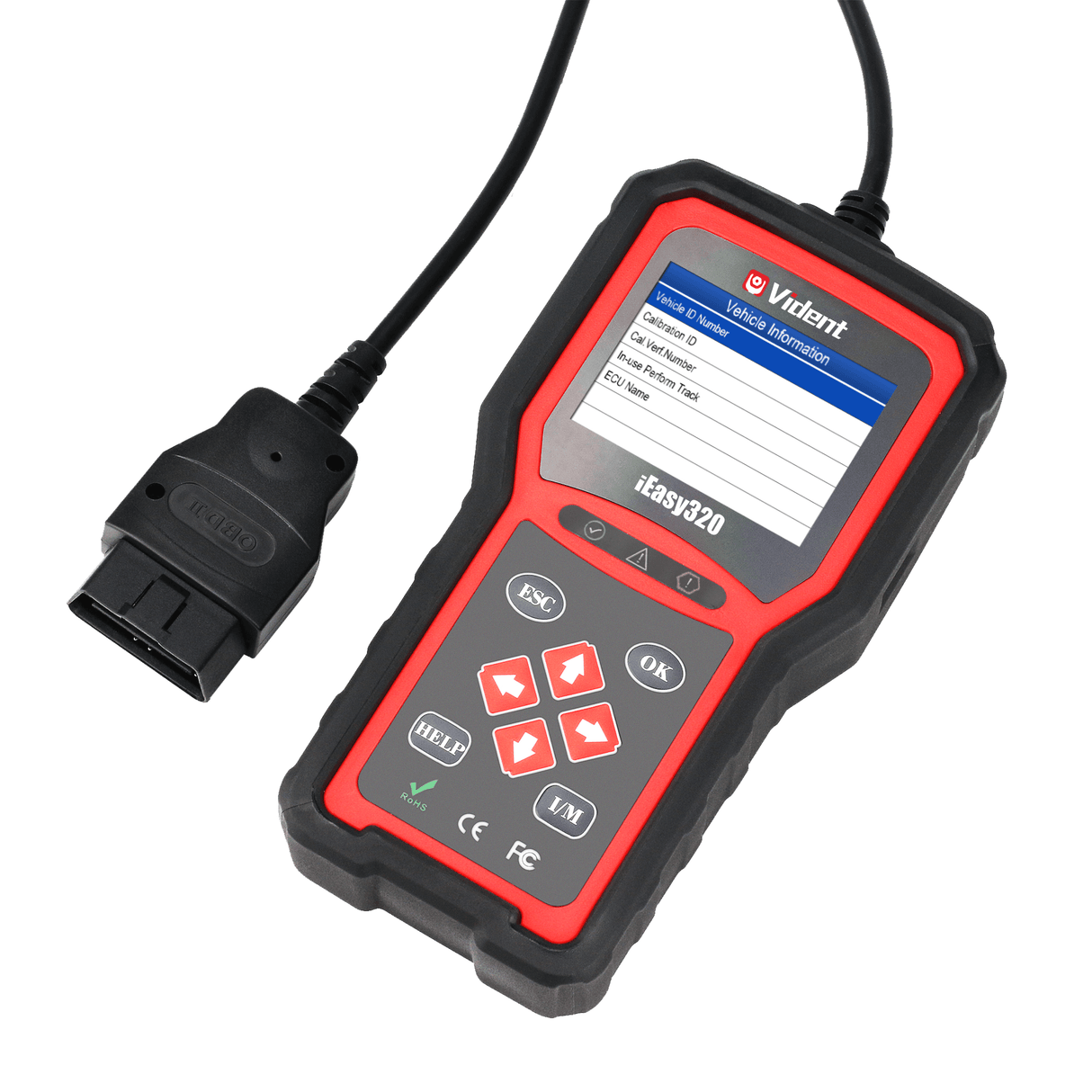 Vident iEasy320 Erweiterter OBDII/EOBD CAN Code Leser Professionelles Diagnose.