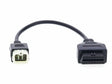 Kawasaki 6pin auf 16pin OBD2 Diagnose Stecker Kabel für Kawasaki Motorrad.