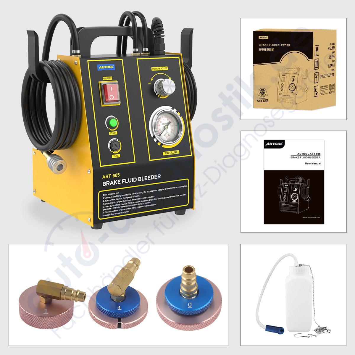 Elektrisch Bremsenentlüftungsgerät Bremsenentlüfter Kfz Bremse Entlüftungsgerät.