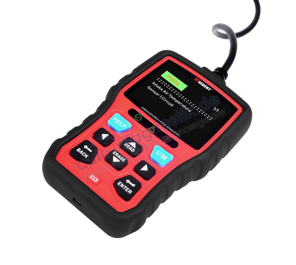 Vident iEasy310 OBD2 Fehlercode-Leser und Auto-Diagnose-Scan-Tool.
