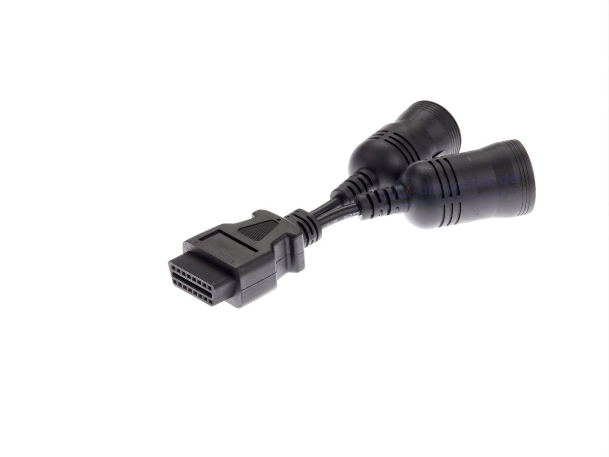 LKW Adapterstecker 9Pin+6Pin Cummins Trucks Diagnosestecker.