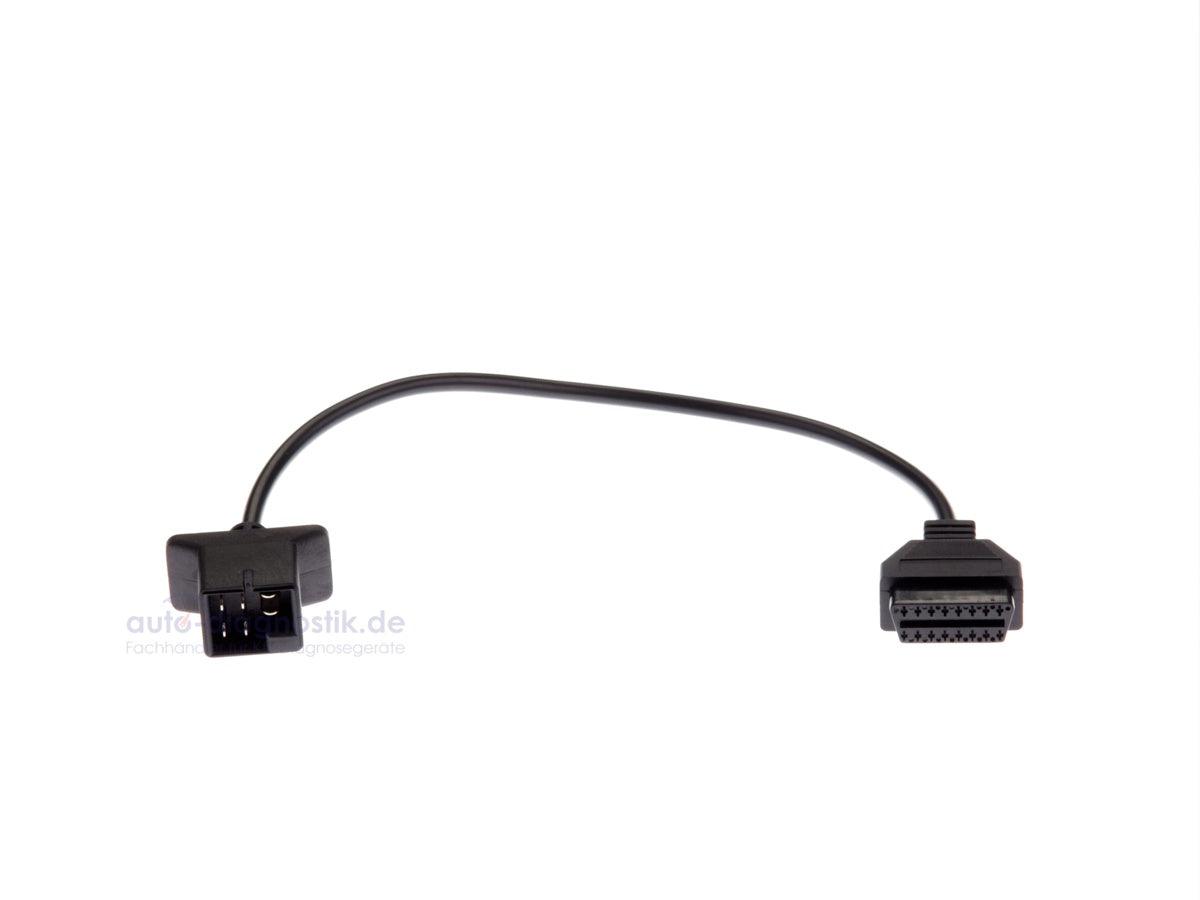Chrysler 6Pin OBD1 Adapterstecker auf 16Pin OBD2 Diagnosestecker NEU.