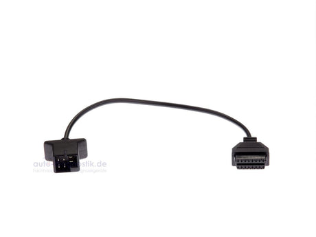 Chrysler 6Pin OBD1 Adapterstecker auf 16Pin OBD2 Diagnosestecker NEU.