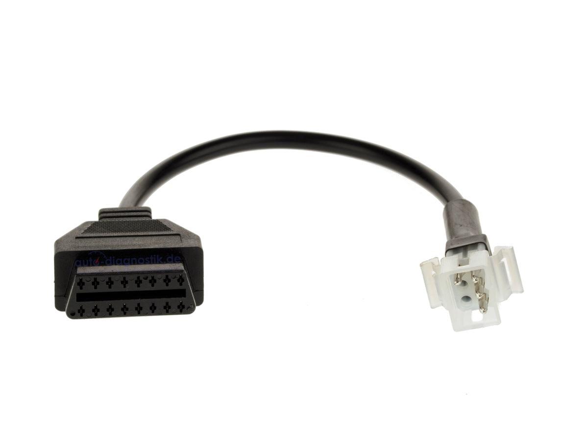 Aprilla 6pin auf 16pin OBD2 Diagnose Stecker Kabel für Aprilla Motorrad.