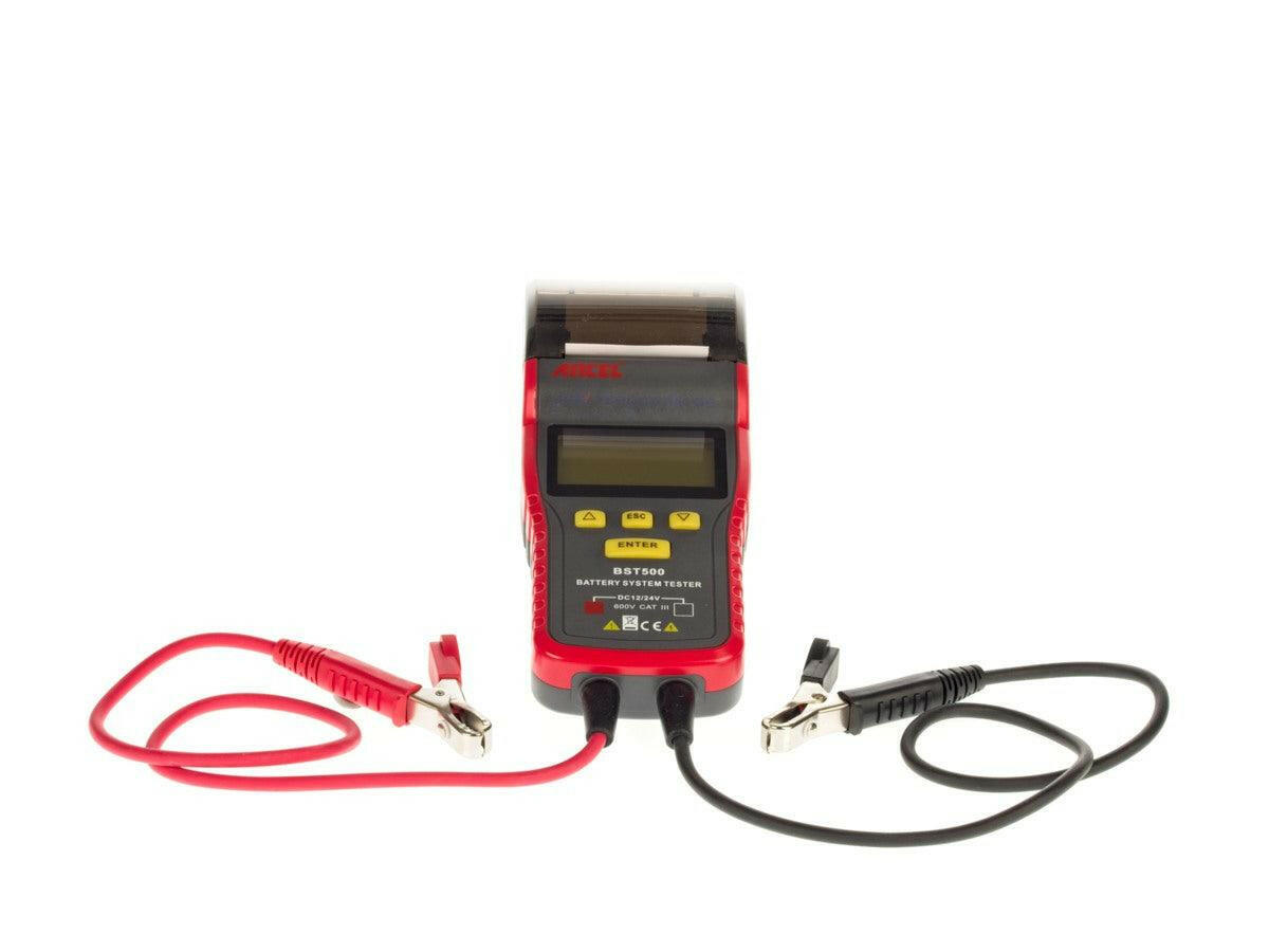 Ancel BST500 12V 24V Autobatterietester PKW LKW Motorrad Boote.