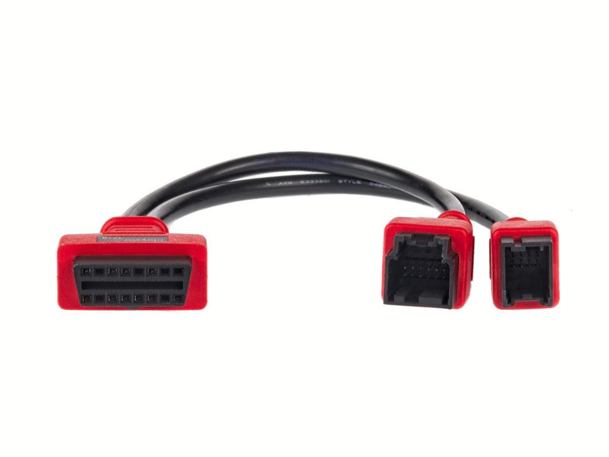 Chrysler 12pin + 8pin Adapterstecker OBD1 für Autel MaxiSys Bypass OBD2 NEU.