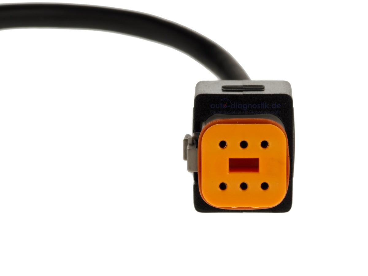 Harley Davidson 6pin auf 16pin OBD2 Diagnose Stecker Kabel für Harley Davidson.