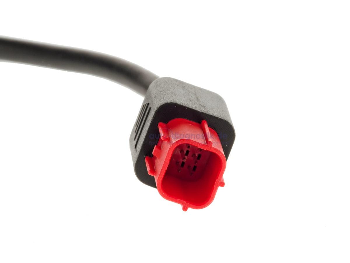 Euro5 6pin auf 16pin OBD2 Diagnose Stecker Kabel für Euro5 Motorrad.