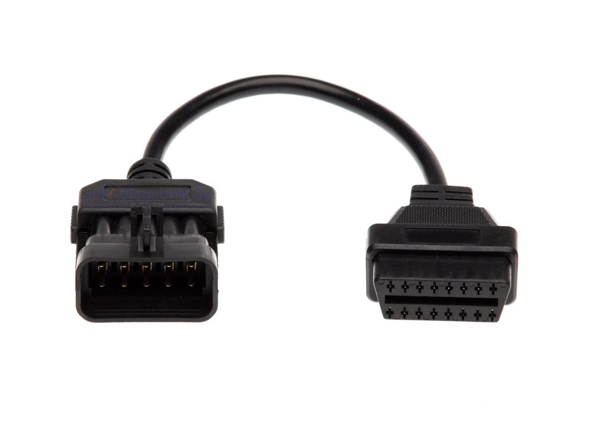 Opel 10pin auf 16pin Diagnose Stecker Kabel für Ope Diagnosegerätl.