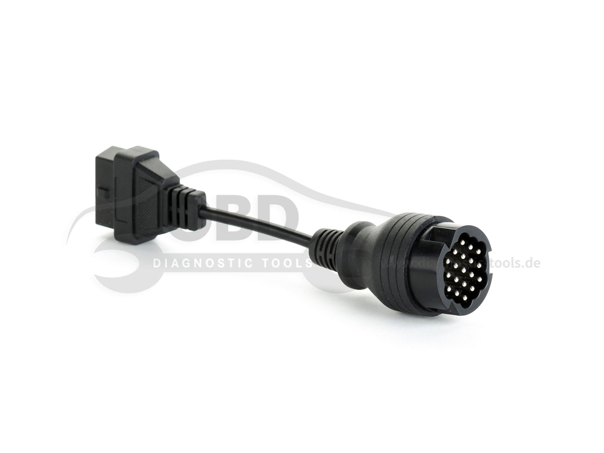 Porsche 19Pin OBD1 auf 16Pin OBD2 Adapterstecker – Perfekt für Porsche Diagnose.