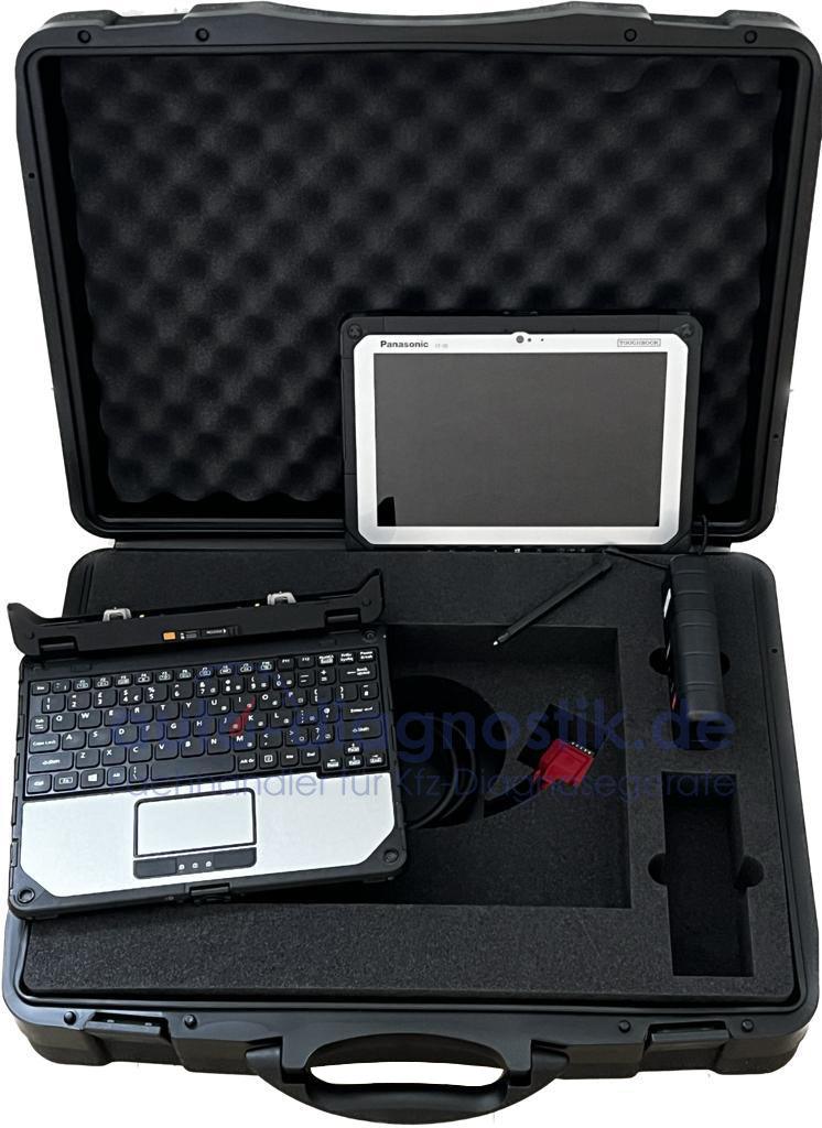 Profi KFZ Diagnosegerät Panasonic CF-20 PKW und LKW Alle Hersteller Baujahr 2024.