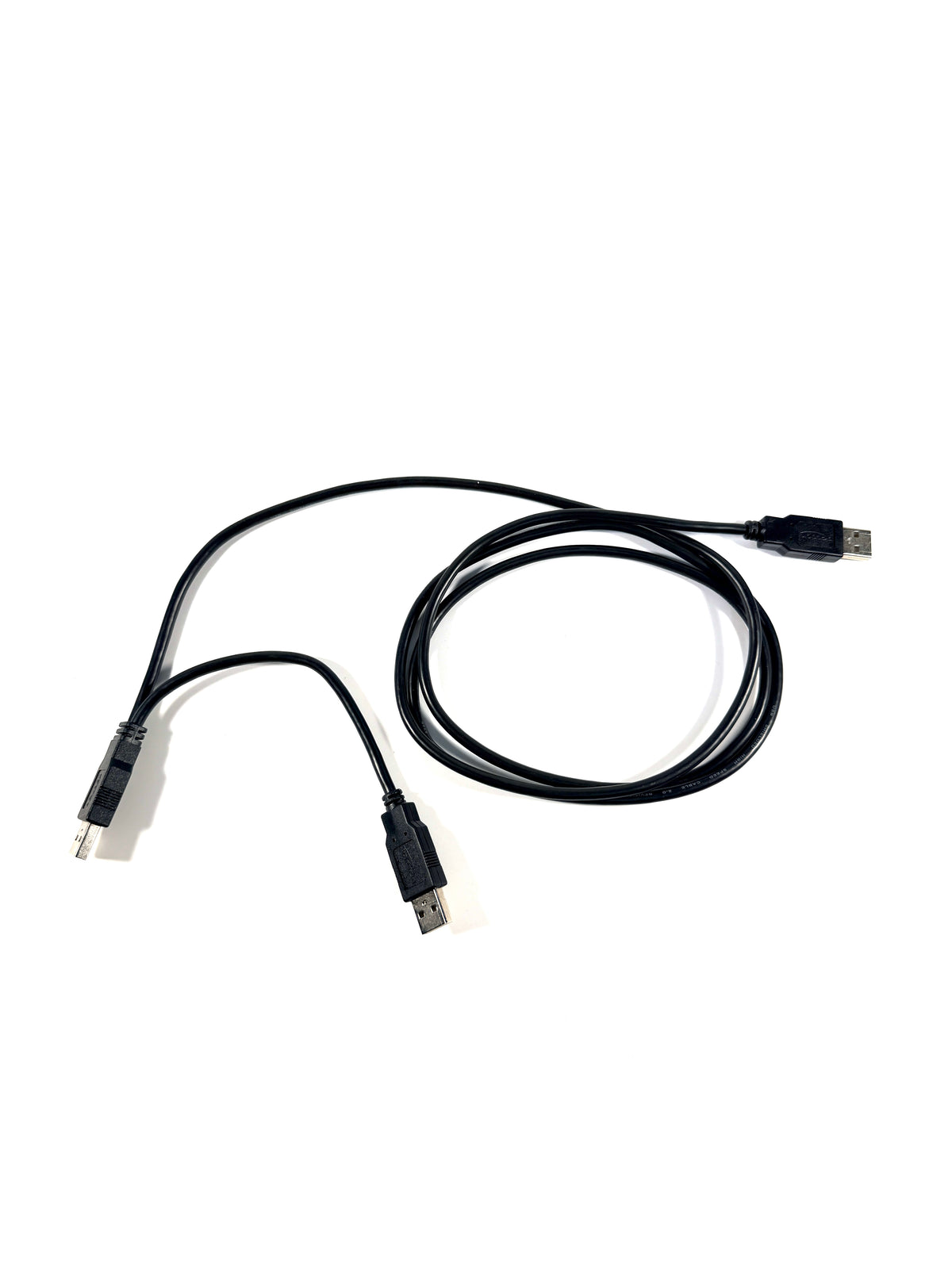 Y-USB-Kabel VAS 6154/3 ausgelegt – abgeschirmtes USB-2.0-Kabel mit drei USB-A-Steckern